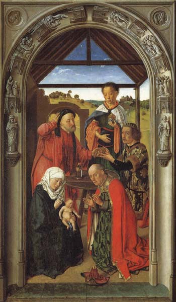 The Annunciation,The Visitation,THe Adoration of theAngels,The Adoration of the Magi